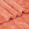 Picture of Fuzzy Blanket or Fluffy Blanket for Baby, Soft Warm Cozy Coral Fleece Toddler, Infant or Newborn Receiving Blanket for Crib, Stroller, Travel, Decorative (28Wx40L, XS-Grapefruit)