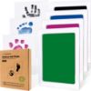 Picture of 4-Pack Inkless Hand and Footprint Kit - Ink Pad for Baby Hand and Footprints - Dog Paw Print Kit,Dog Nose Print Kit - Baby Footprint Kit, Clean Touch Baby Foot Printing Kit,Handprint Kit (Holidays, L)