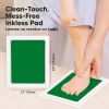 Picture of 4-Pack Inkless Hand and Footprint Kit - Ink Pad for Baby Hand and Footprints - Dog Paw Print Kit,Dog Nose Print Kit - Baby Footprint Kit, Clean Touch Baby Foot Printing Kit,Handprint Kit (Holidays, L)