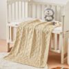 Picture of Sherpa Fleece Baby Blanket, Ultra Soft Fluffy Premium Baby Blankets for Boys Girls, Cozy Infant Toddler Newborn Receiving Blankets for Crib Stroller 30”×40” (Khaki)