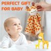 Picture of Pro Goleem Giraffe Loveys for Babies Soft Security Blanket Snuggle Toy Stuffed Animal Blanket Unisex Baby Lovie Baby Gifts for Infant and Toddler 16 Inch