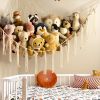 Picture of Stuffed Animal Storage Hammock Net - Toy Hammock Net for Stuffed Animals Corner - Hanging Stuff Animal Organizer Holder Large Size Baby Nursery Room Decor