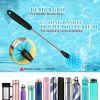 Picture of AnDocK 6 Pack Bottle Brush Narrow Neck Cleaning Set, Long Handle Stainless Steel Water Bottle Cleaner Brush for Washing Beer Bottle, Wine Decanter, Cup, Pipes Sinks, Straw, Cup Cover.