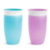 Picture of Munchkin Sippy Cups for Toddlers 1-3, Spill Proof Miracle 360 Cup, 10 Ounce, 2 Pack, Blue/Purple