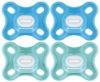 Picture of MAM Comfort Baby Pacifiers, Lightweight One-Piece Full Silicone Binky for Newborns 0-3 Months, BPA-Free Nipple, Easy to Clean Pacifier, Best for Breastfed Babies, with Sterilizer Case, 4 Count Binkies