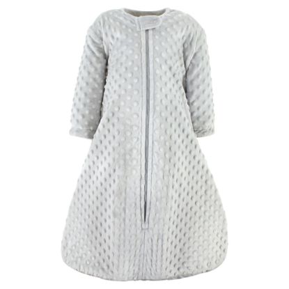 Picture of Hudson Baby Unisex Baby Plush Sleeping Bag, Sack, Blanket, Lt. Gray, 12-18 Months