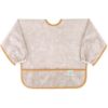Picture of Bumkins Sleeved Bib for Girl or Boy, Baby and Toddler for 6-24 Mos, Essential Must Have for Eating, Feeding, Baby Led Weaning Supplies, Long Sleeve Mess Saving Food Catcher, Soft Fabric, Boho Beige