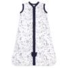 Picture of Burt's Bees Baby Baby Beekeeper Wearable Blanket, 100% Organic Cotton, Swaddle Transition Sleeping Bag, A Midnight Twinkle, Small