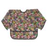 Picture of Bumkins Sleeved Bib for Girl or Boy, Baby and Toddler for 6-24 Mos, Essential Must Have for Eating, Feeding, Baby Led Weaning Supplies, Long Sleeve Mess Saving Food Catcher, Nintendo Super Mario