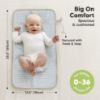 Picture of Portable Diaper Changing Pad - Waterproof Foldable Baby Changing Mat - Travel Diaper Change Mat - Lightweight Changing Pads for Baby - Baby Changer - Machine Washable (Prairie)