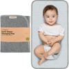 Picture of Portable Diaper Changing Pad - Waterproof Foldable Baby Changing Mat - Travel Diaper Change Mat - Lightweight Changing Pads for Baby - Baby Changer - Machine Washable (Classic Gray)