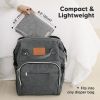 Picture of Portable Diaper Changing Pad - Waterproof Foldable Baby Changing Mat - Travel Diaper Change Mat - Lightweight Changing Pads for Baby - Baby Changer - Machine Washable (Classic Gray)