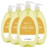 Picture of Amazon Basics Tear-Free Baby Hair and Body Wash, 27.1 Fluid Ounce, Lightly Scented, 4-Pack (Previously Solimo)