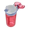 Picture of ConntigoKids Spill Proof Water Bottle, Very Convenient 2-in-1, Snack(4 Oz) + Drink Container(13 Oz) Tumbler Water Bottle - Pink & Purple - 2 Bottles