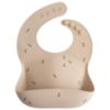 Picture of mushie Silicone Baby Bib | Adjustable Fit Waterproof Bibs (Bees)