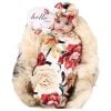 Picture of Galabloomer Receiving Blanket Headband Set Flower Print Baby Swaddle Blankets