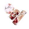 Picture of Galabloomer Receiving Blanket Headband Set Flower Print Baby Swaddle Blankets
