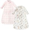 Picture of Hudson Baby Unisex Baby Cotton Long-Sleeve Wearable Sleeping Bag, Sack, Blanket, Enchanted Forest, 3-9 Months
