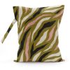 Picture of zcyxuuw Wet Bag, Wet Dry Bag, Wet Bag for Swimsuit, Travel, Beach, Pool, Diapers, Dirty Yoga Gym Clothes, Makeup Bag, Waterproof Tropical Palm Leaves Decor Jungle Palm Leaf Favors