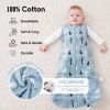 Picture of Yoofoss Baby Sleep Sack 0-6 Months 0.5 TOG Baby Wearable Blanket, 100% Cotton Infant Toddler Sleeping Sack 2-Way Zipper Lightweight Sleep Sack, Deer