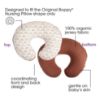 Picture of Boppy Nursing Pillow Cover, 100% Organic Cotton, Spice Rainbows, Fits The Original Support Pillow for Breastfeeding and Bottle Feeding, Cover Only, Nursing Support Pillow Sold Separately