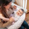 Picture of Boppy Nursing Pillow Cover, 100% Organic Cotton, Spice Rainbows, Fits The Original Support Pillow for Breastfeeding and Bottle Feeding, Cover Only, Nursing Support Pillow Sold Separately