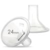 Picture of Maymom MyFit 24mm Medium, Two-Piece Design Breastshields, Compatible with Medela Pump Parts; Compatible with Medela PersonalFit Flex Breastshield, Freestyle Pump Parts, Ideal for HandsFree Bra, 2pcs