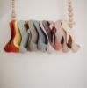 Picture of mushie Silicone Baby Bib | Adjustable Fit Waterproof Bibs (Dove Gray)