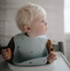 Picture of mushie Silicone Baby Bib | Adjustable Fit Waterproof Bibs (Retro Cars)