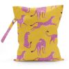 Picture of zcyxuuw Wet Bag, Wet Dry Bag, Wet Bag for Swimsuit, Travel, Beach, Pool, Diapers, Dirty Yoga Gym Clothes, Makeup Bag, Waterproof Tropical Palm Leaves Decor Jungle Palm Leaf Favors