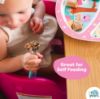 Picture of The First Years Peppa Pig Toddler Dinnerware Set - Includes Toddler Plate, Divided Bowl, and Toddler Utensils - Dishwasher Safe Toddler Feeding Supplies Made Without BPA - 4 Count