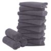 Picture of 16 Pack Baby Washcloths - Luxury Coral Fleece - Extra Absorbent and Soft Wash Clothes for Newborns, Infants and Toddlers - Suitable for Sensitive Skin and New Born - Baby Shower - Grey, 10x10 Inch