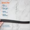 Picture of Roving Cove Slim-Fit Edge Protector for Baby Proofing (9ft Small Edge Only), Soft Rubber Foam, Furniture Edge Bumper Guard, 3M Adhesive, Onyx Black
