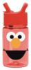 Picture of Simple Modern Sesame Street Elmo Kids Water Bottle Plastic BPA-Free Tritan Cup with Leak Proof Straw Lid | Reusable and Durable for Toddlers, Girls and Boys | Summit Collection | 12oz, Elmo Big Face
