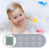 Picture of SWEET DOLPHIN 12 Pack Baby Muslin Washcloths - Soft Face Cloths for Newborn, Absorbent Bath Wash Cloths, Wipes, Burp Rag - Toddlers Essentials Stuff, Baby Registry as Shower -10"x10", Green