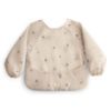 Picture of mushie Long Sleeve Baby Bib | Mess Free & Waterproof Fabric for Toddlers | Adjustable Fit for Ages 6-24 Months (Boats)