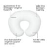 Picture of Boppy Original Nursing Pillow Liner, Bright White, Machine Washable and Wipeable, Extends Time Between Washes, Liner Only