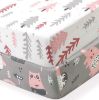 Picture of BROLEX 2 Pack Mini Crib Sheets, Stretchy Portable Fitted Playard Sheet Set, Convertible Playard Mattress Cover, Ultra Soft Breathable Material, Jungle Animals