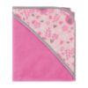 Picture of Cudlie Buttons & Stitches Baby Girl 3 Pack Rolled/Carded Hooded Towels in Blooming Elephant Print, GS71729