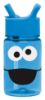 Picture of Simple Modern Sesame Street Cookie Monster Kids Water Bottle Plastic BPA-Free Tritan Cup with Leak Proof Straw Lid | Reusable and Durable for Toddlers, Boys | Summit Collection | 12oz