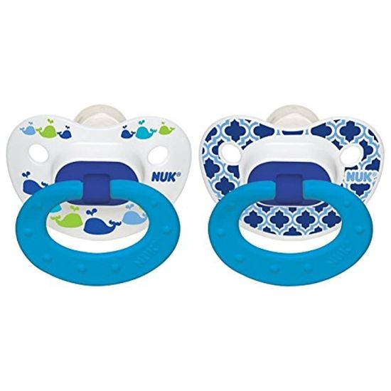 Picture of NUK Marrakesh & Whales Puller Pacifier in Boys, 18-36 Months