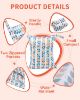 Picture of babygoal Wet Dry Bags for Baby Cloth Diapers, Washable Travel Bags, Beach, Pool, Gym Bag for Swimsuits & Wet Clothes with Two Zippered Pockets 3 Pack 3LN08