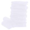 Picture of 16 Pack Baby Washcloths - 10x10 Inch, Microfiber baby towel - Absorbent and Soft baby Wash Clothes for Newborns, Infants and Toddlers - Quick Dry for baby boys and girls face towel - White
