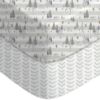 Picture of Yoofoss Baby Crib Sheets for Boys Girls, Fitted Crib Sheet 2 Pack for Standard Crib and Toddler Mattress, Super Soft Microfiber Baby Sheet 28x52x8in Forest Bear