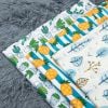Picture of babygoal Wet Dry Bags for Baby Cloth Diapers, Washable Travel Bags, Beach, Pool, Gym Bag for Swimsuits & Wet Clothes with Two Zippered Pockets 3 Pack, 3LN05