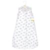 Picture of Hudson Baby Unisex Baby Cotton Wearable Sleeping Bag, Sack, Blanket, Lilac Elephants Sleeveless, 3-9 Months