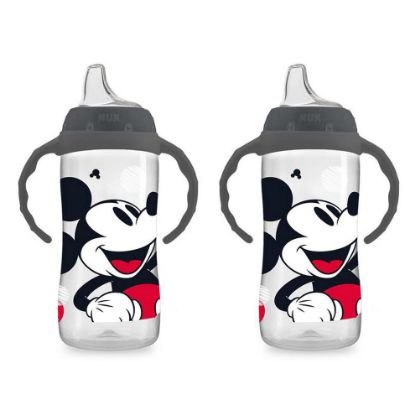 Picture of NUK Mickey Mouse Large Learner Cup 10oz 2pk - BPA Free, Spill Proof Sippy Cup