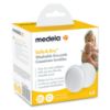 Picture of Medela Safe & Dry Washable Nursing Pads, 4 Count Breast Pads for Breastfeeding, Ultra-Absorbent, Reusable, No-Slip Contoured Design