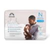 Picture of Amazon Brand - Mama Bear Plush Protection Diapers - Size Newborn, 32 Count, Hypoallergenic Premium Disposable Baby Diapers, White and Cloud Dreams