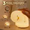 Picture of Cute Duck Lamp,Fun Lying Flat Duck/Chicken/Pig/Rabbit/Panda Night Light,LED Squishy Animal Novelty Lamp,Toddler Baby Night Light Christmas gifts for Kids,Nursery Touch Kawaii Lamp Room/House Décor